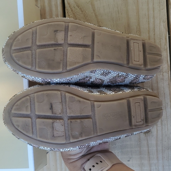 Michael Kors pink leopard girl's size 10 - Picture 7 of 16
